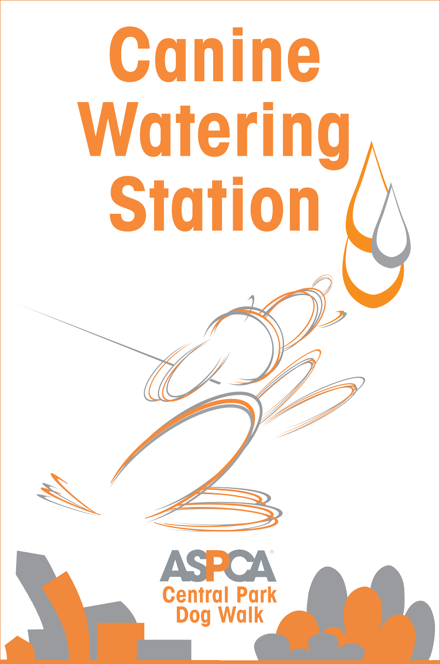 Canine Watering Station Banner
