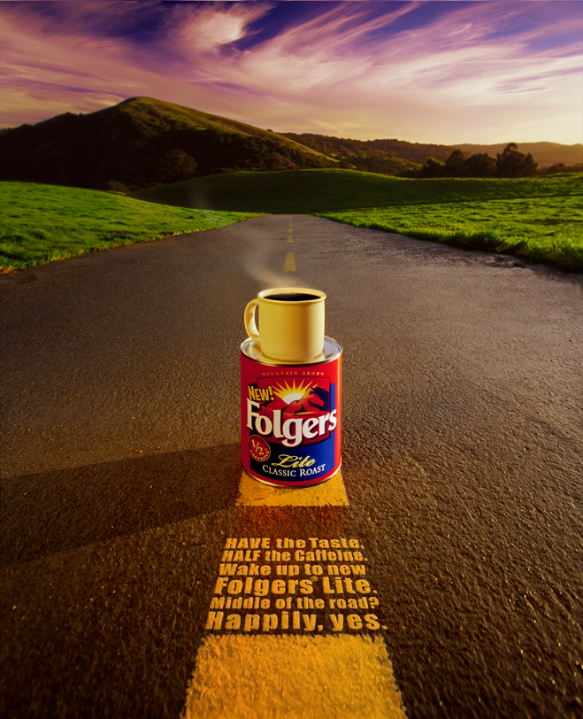 Folgers Lite - Middle of the Road?