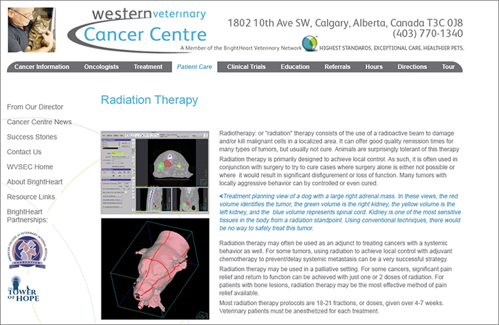Western Veterinary Website